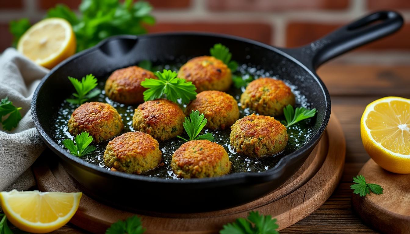 lær hvordan du nemt laver lækre, sprøde falafler derhjemme med vores enkle og autentiske opskrift. perfekt til en sund og velsmagende middag!
