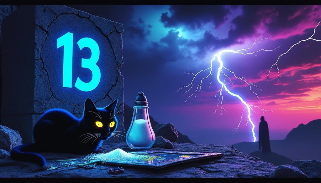 opdag oprindelsen og historien bag tallet 13's dårlige rygte, og hvorfor det ofte forbindes med ulykke i forskellige kulturer.