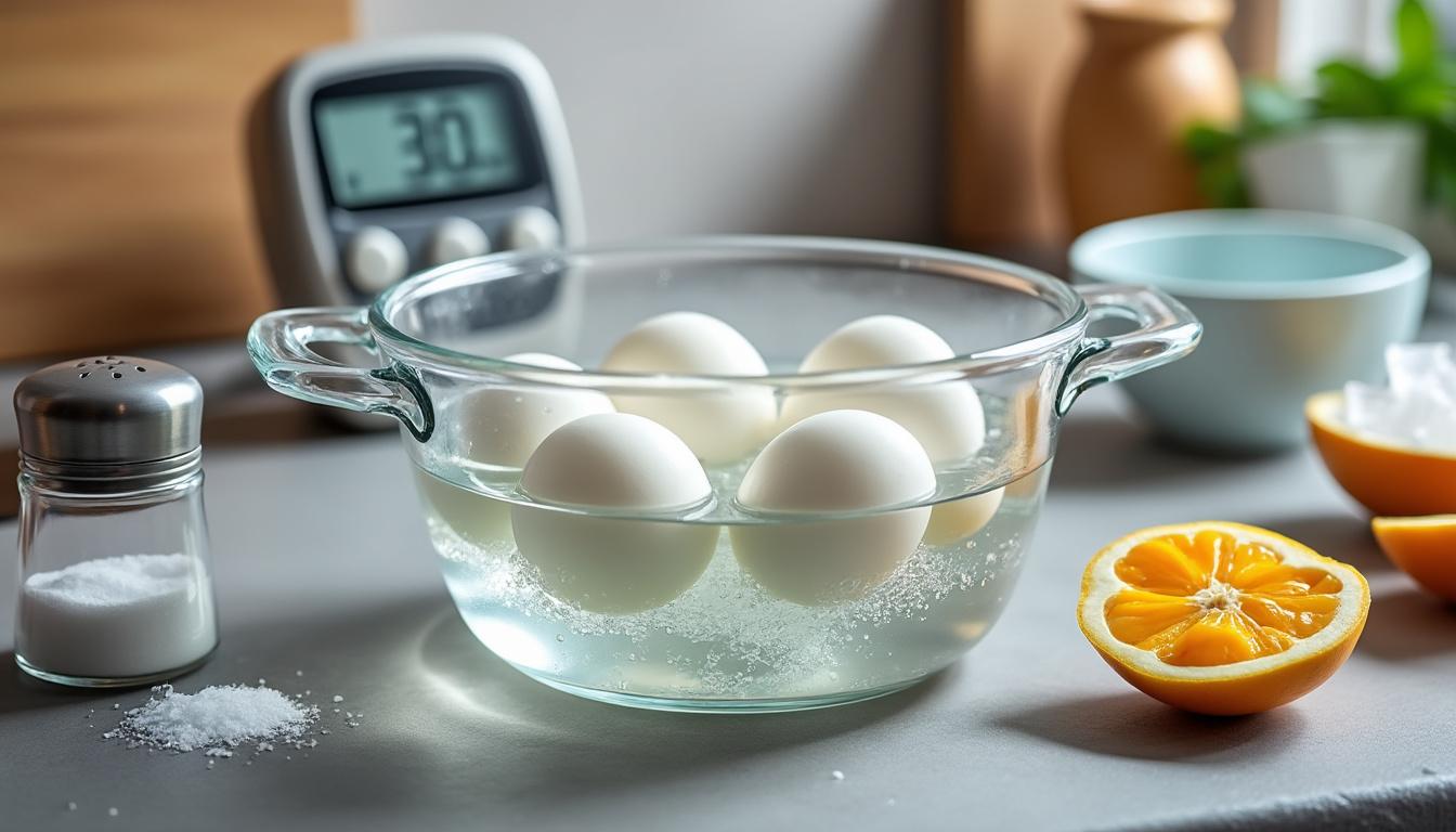 lær hvordan du koger det perfekte hårdkogte æg hver gang og undgår sprængte skaller med vores enkle trin-for-trin guide.