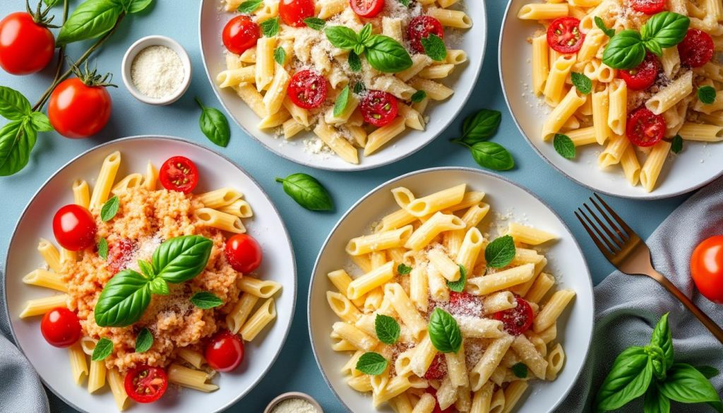 lækre og nemme pastaretter, perfekte til både hverdag og fest. find hurtige og velsmagende opskrifter, der glæder hele familien.
