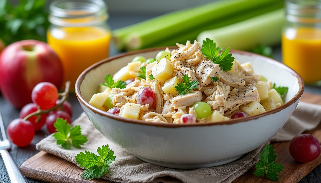 lær hvordan du laver en lækker og nem hønsesalat derhjemme med vores enkle opskrift. perfekt til frokost eller som en let middag.