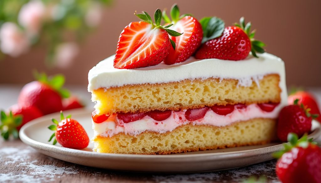 lær at lave en frisk og lækker jordbærkage med vores nemme opskrift. perfekt som dessert til enhver lejlighed.