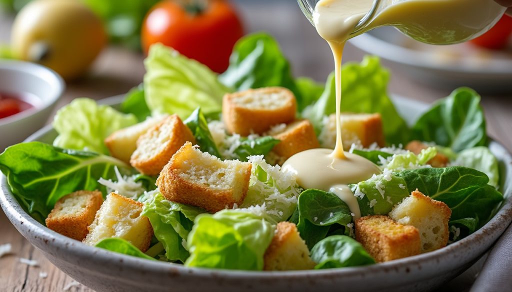 lær hvordan du laver en klassisk cæsar salat med denne enkle og lækre opskrift. perfekt til enhver lejlighed!