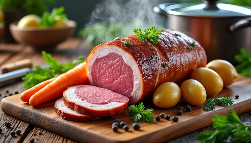 lær, hvordan du tilbereder kogt hamburgerryg perfekt hver gang med vores enkle og hurtige guide.