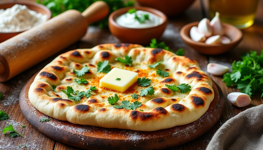 lær hvordan du nemt og hurtigt laver det perfekte naanbrød derhjemme med vores enkle opskrift og trin-for-trin vejledning.