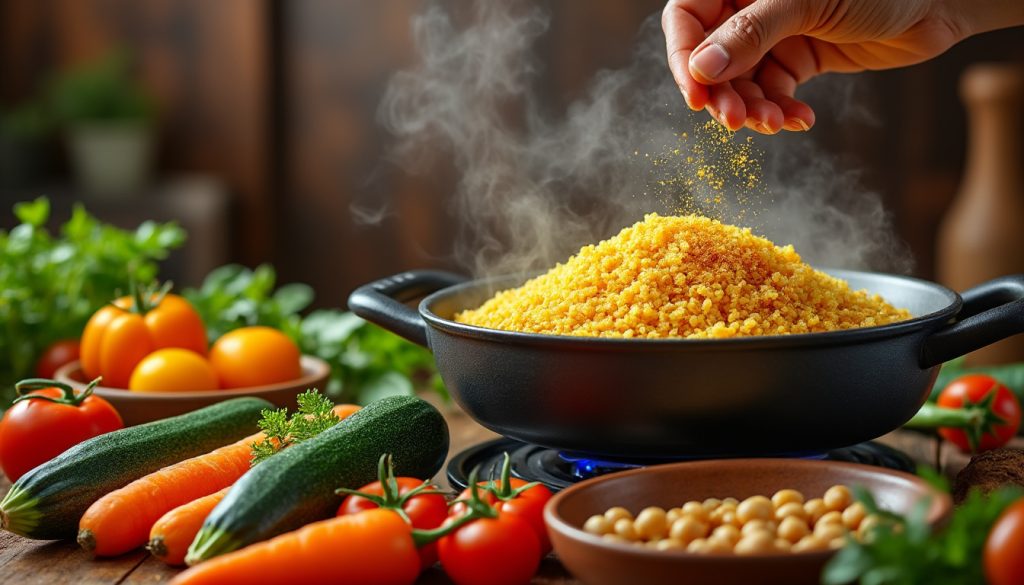 lær at lave klassisk couscous derhjemme med denne nemme og autentiske opskrift. perfekt til både hverdag og festlige lejligheder.